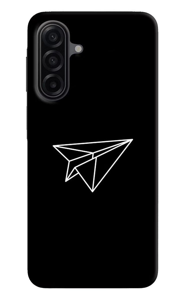 Paper Plane White Samsung A17 5G Hard Case Back Cover by Casekaro