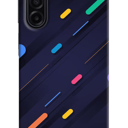 Abstract Design Samsung A17 5G Hard Case Back Cover by Casekaro