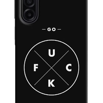 Go Fuck Yourself Samsung A17 5G Hard Case Back Cover by Casekaro