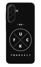 Go Fuck Yourself Samsung A17 5G Hard Case Back Cover by Casekaro