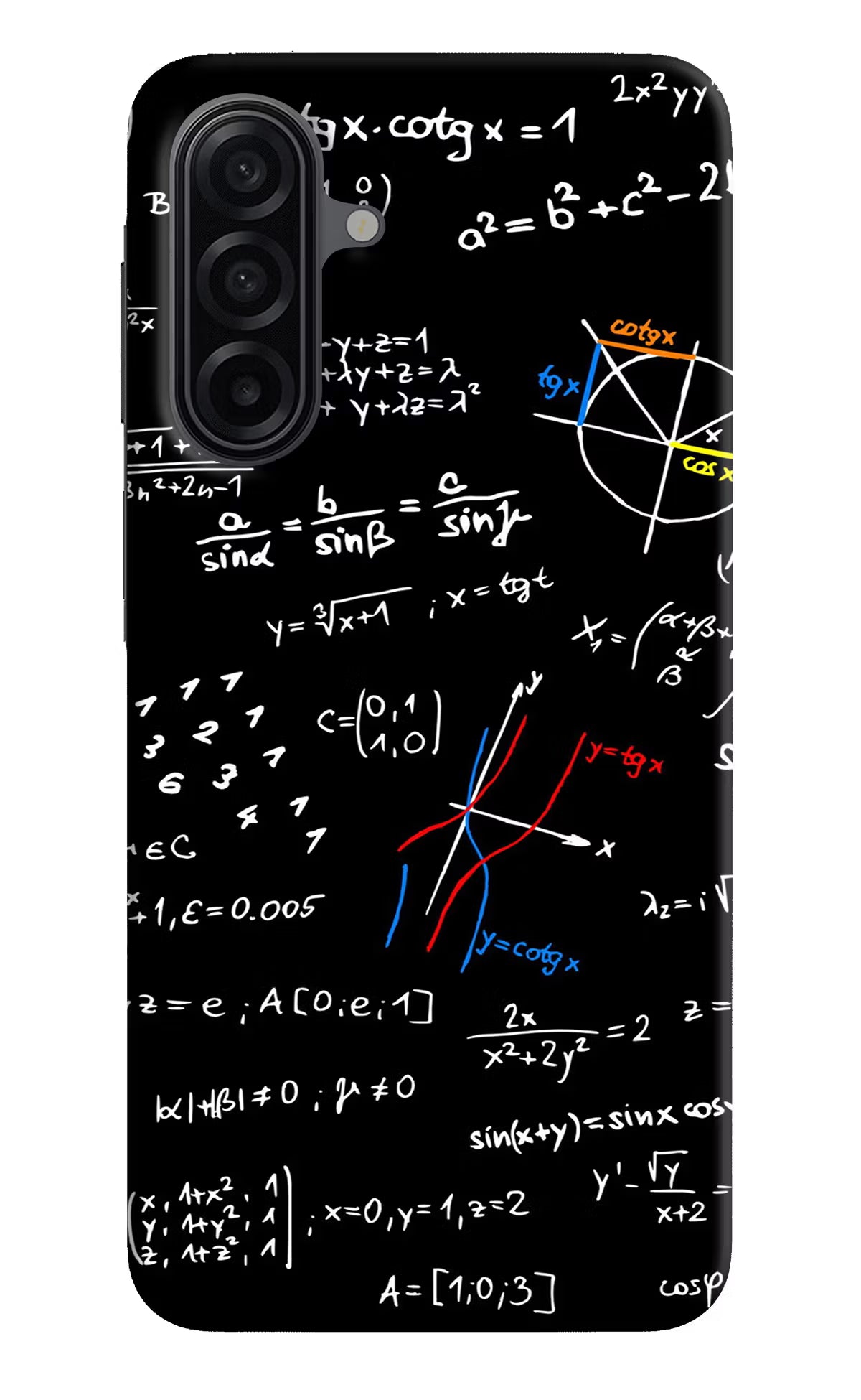 Mathematics Formula Samsung A17 5G Hard Case Back Cover by Casekaro
