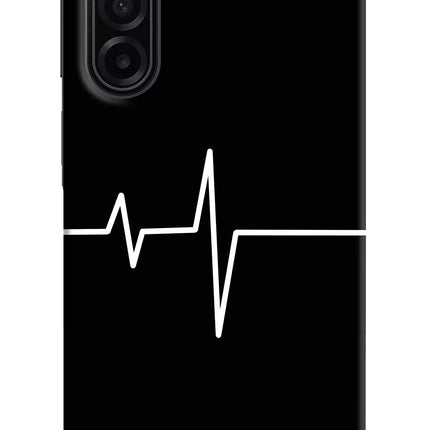 Heart Beats Samsung A17 5G Hard Case Back Cover by Casekaro