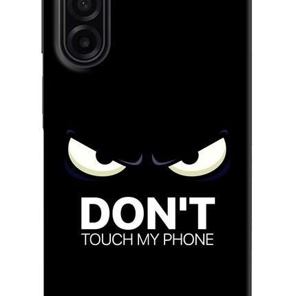 Don'T Touch My Phone Samsung A17 5G Hard Case Back Cover by Casekaro