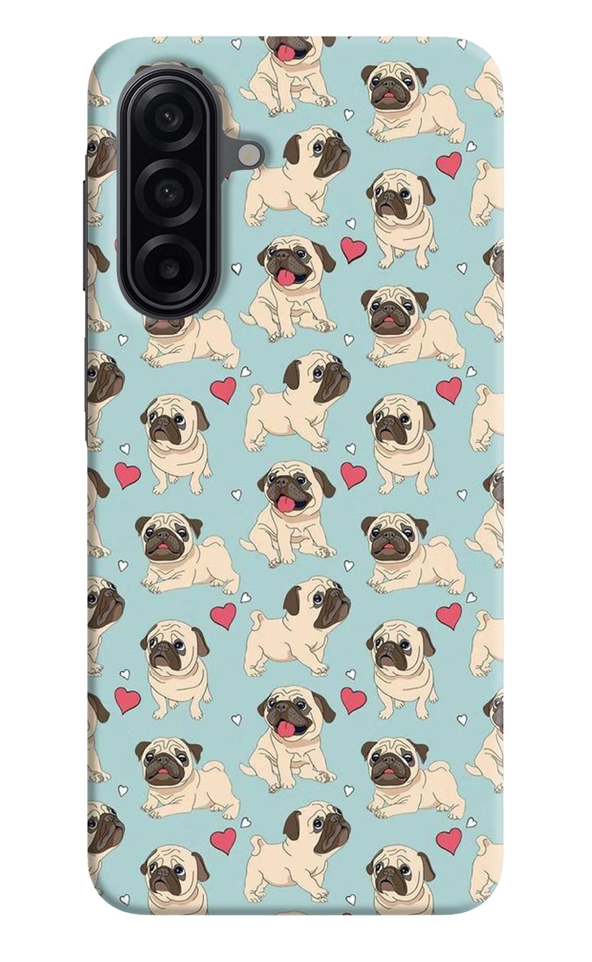 Pug Dog Samsung A17 5G Hard Case Back Cover by Casekaro