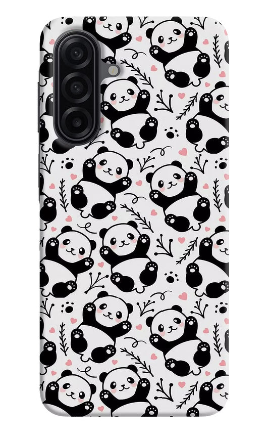 Cute Panda Samsung A17 5G Hard Case Back Cover by Casekaro