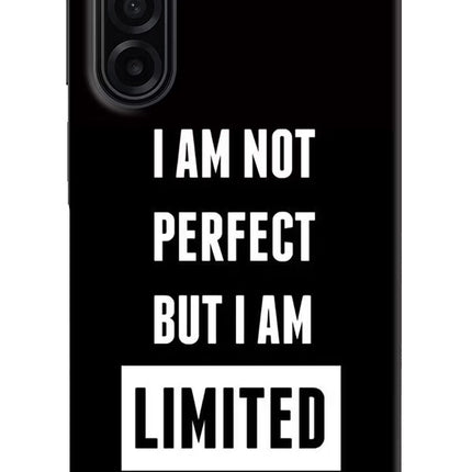 I Am Not Perfect But I Am Limited Edition Samsung A17 5G Hard Case Back Cover by Casekaro