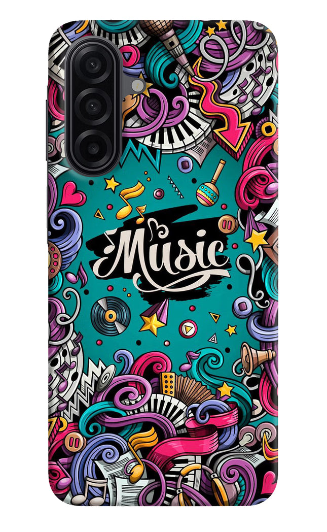 Music Graffiti Samsung A17 5G Hard Case Back Cover by Casekaro