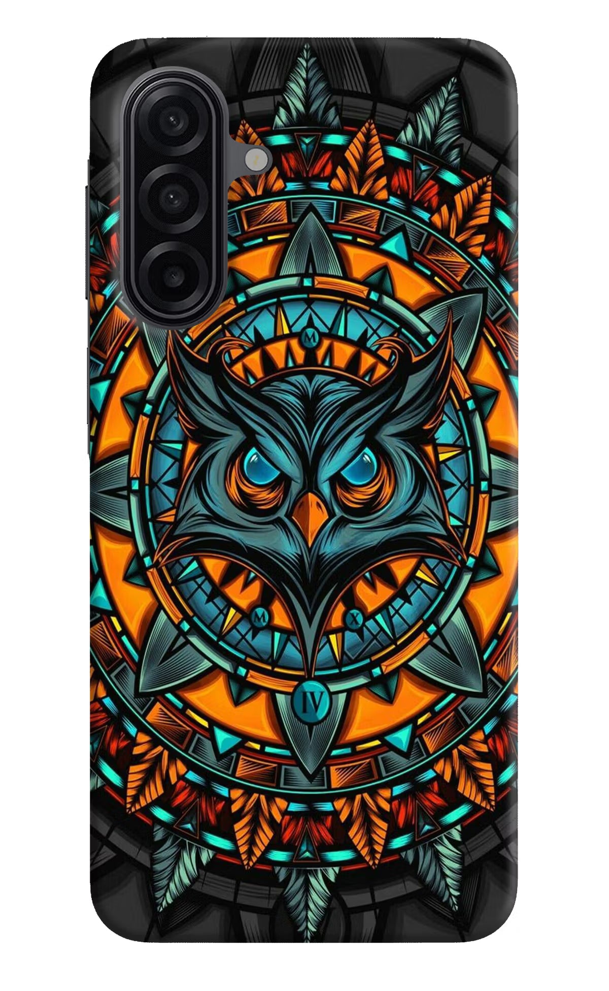 Angry Owl Art Samsung A17 5G Hard Case Back Cover by Casekaro