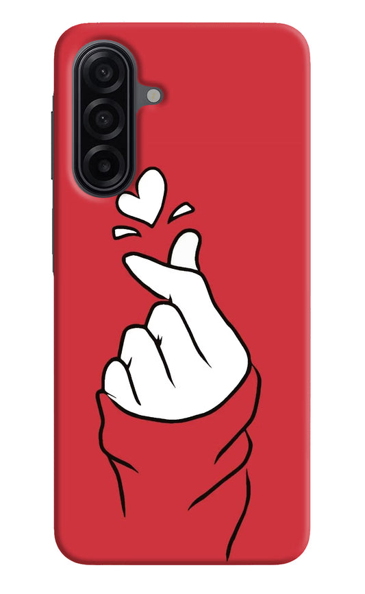 Korean Love Sign Samsung A17 5G Hard Case Back Cover by Casekaro
