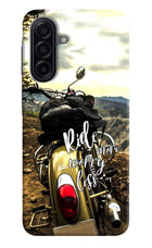 Ride More Worry Less Samsung A17 5G Hard Case Back Cover by Casekaro