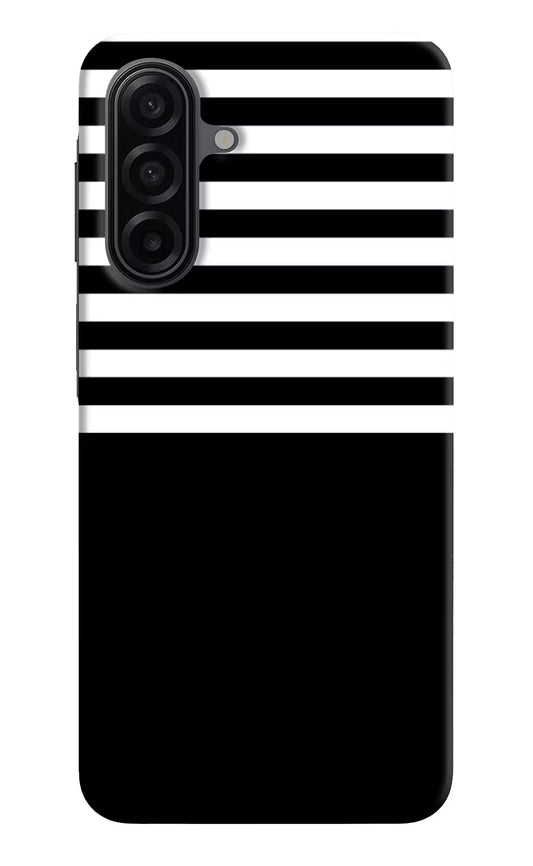 Black and White Print Samsung A17 5G Hard Case Back Cover by Casekaro
