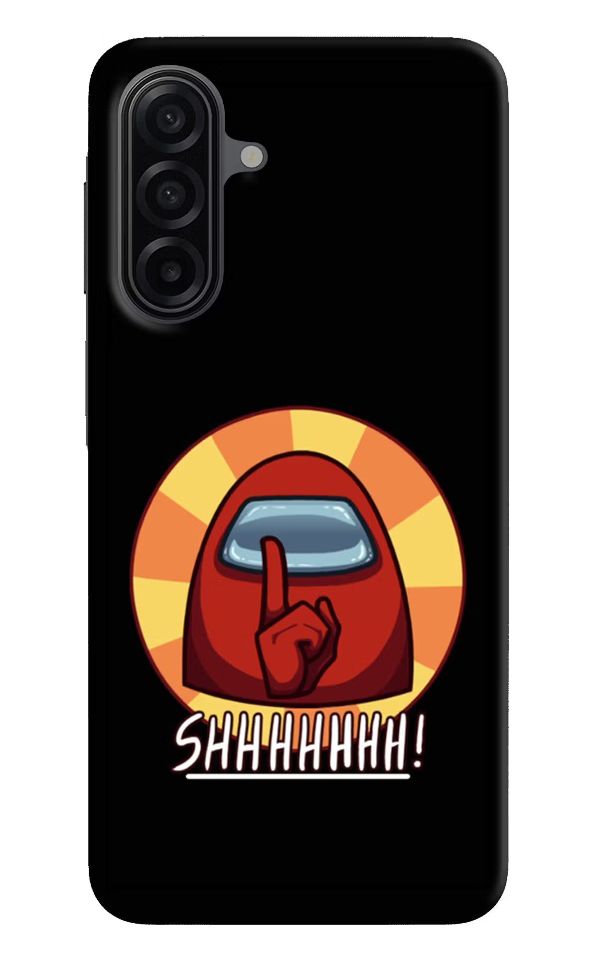 Among Us Shhh! Samsung A17 5G Hard Case Back Cover by Casekaro