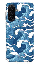 Blue Waves Samsung A17 5G Hard Case Back Cover by Casekaro