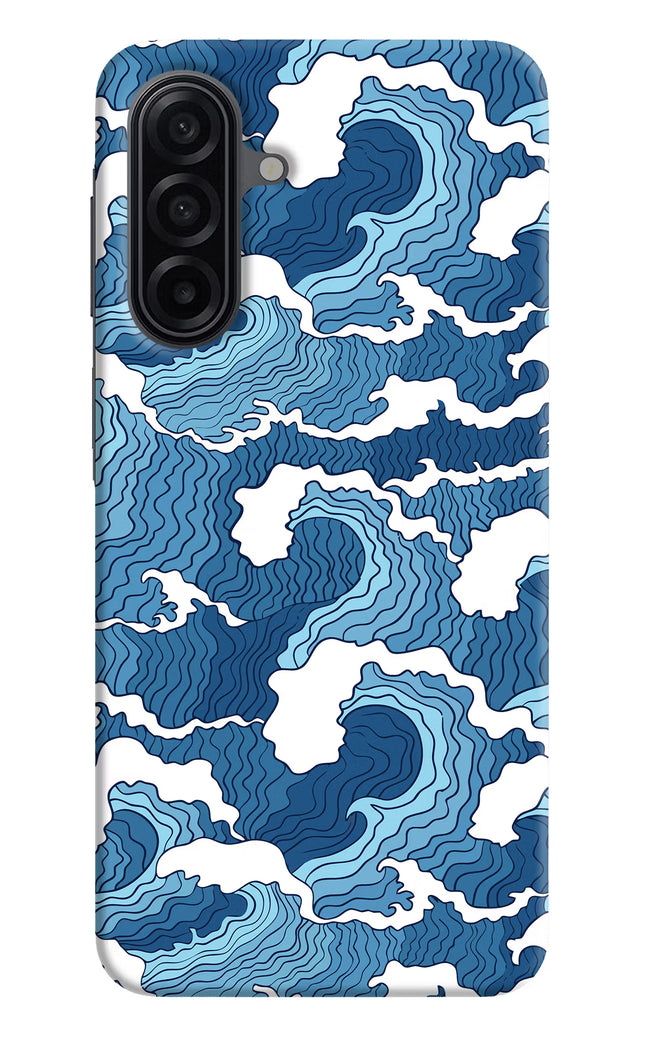 Blue Waves Samsung A17 5G Hard Case Back Cover by Casekaro