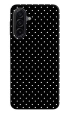 White Dots Samsung A17 5G Hard Case Back Cover by Casekaro