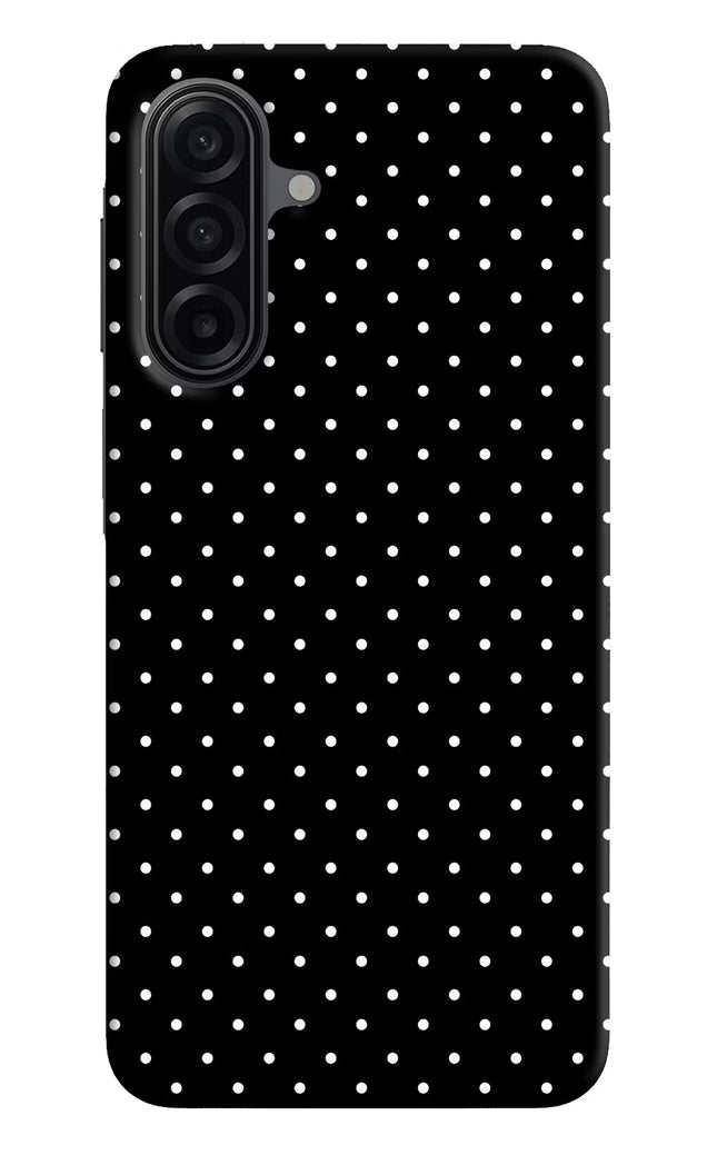 White Dots Samsung A17 5G Hard Case Back Cover by Casekaro