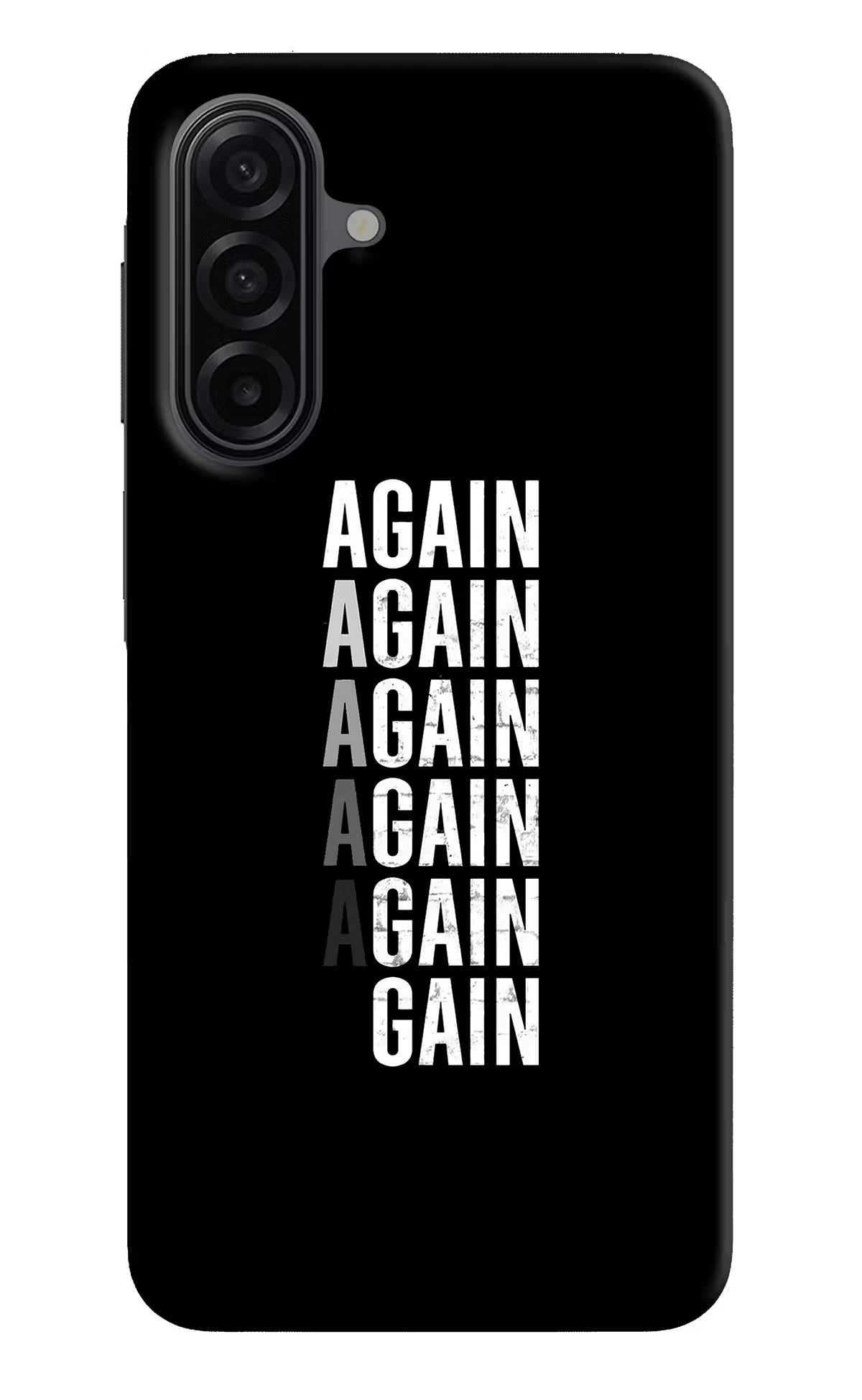 Again Again Gain Samsung A17 5G Hard Case Back Cover by Casekaro