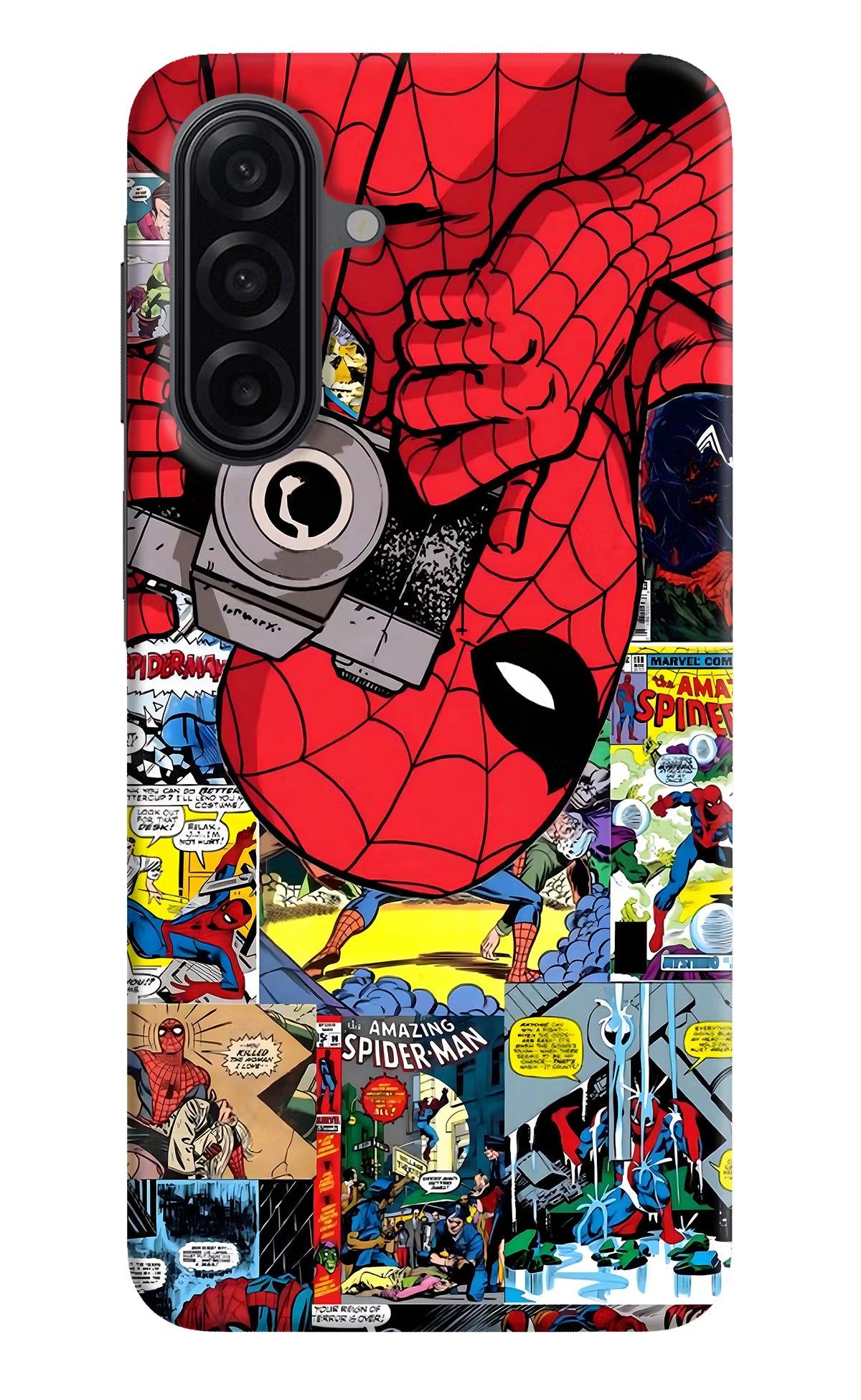 Spider Man Samsung A17 5G Hard Case Back Cover by Casekaro