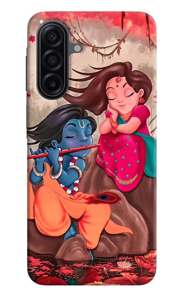 Radhe Krishna Samsung A17 5G Hard Case Back Cover by Casekaro