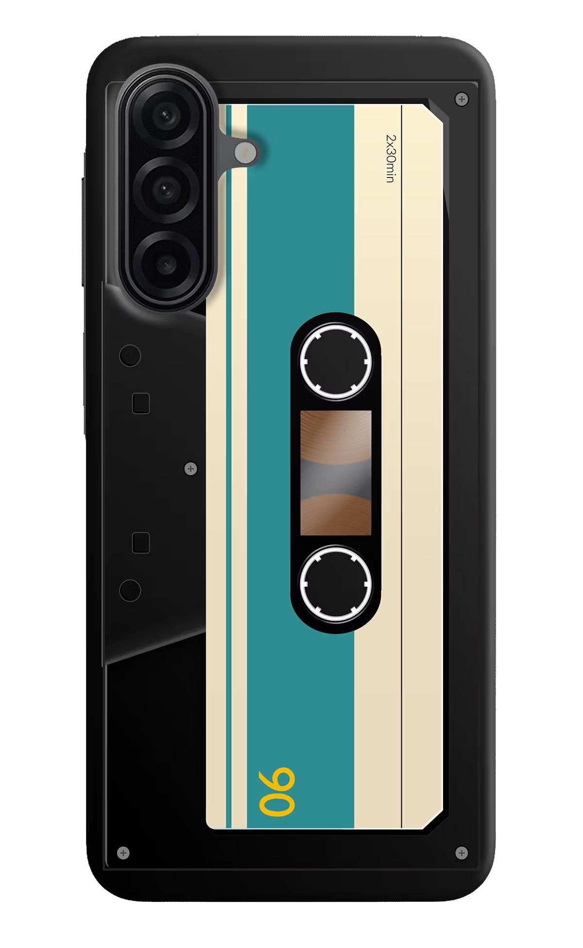 Cassette Samsung A17 5G Hard Case Back Cover by Casekaro