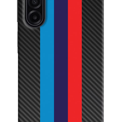 BMW Stripes Pattern Samsung A17 5G Hard Case Back Cover by Casekaro