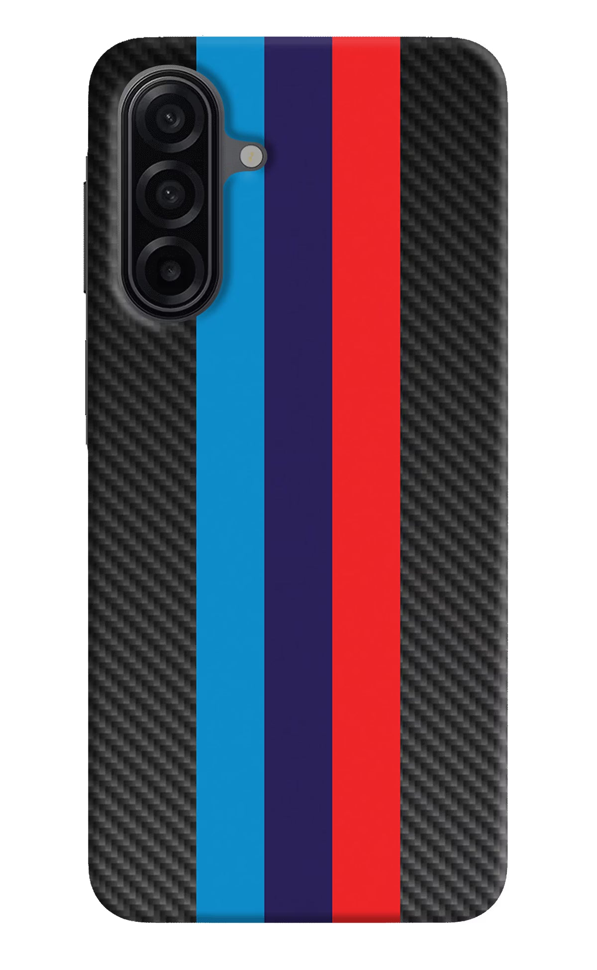 BMW Stripes Pattern Samsung A17 5G Hard Case Back Cover by Casekaro
