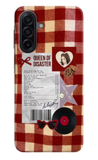 Queen of Disaster Samsung A17 5G Hard Case Back Cover by Casekaro