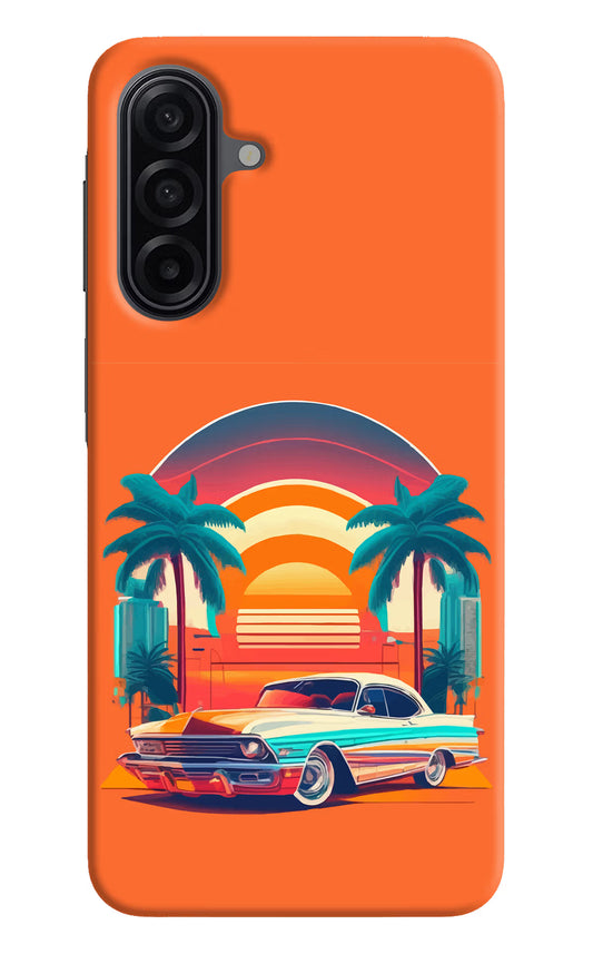 Palm Drive 80s Samsung A17 5G Hard Case Back Cover by Casekaro