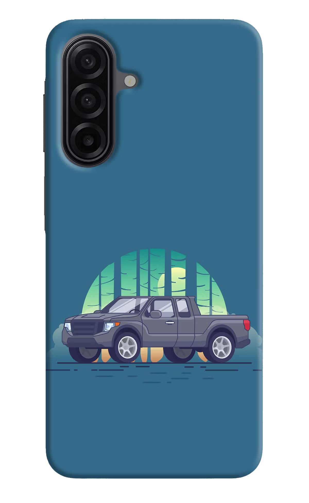 Retro Garage Vibe Samsung A17 5G Hard Case Back Cover by Casekaro