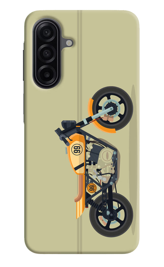 Vertical Speedster Samsung A17 5G Hard Case Back Cover by Casekaro