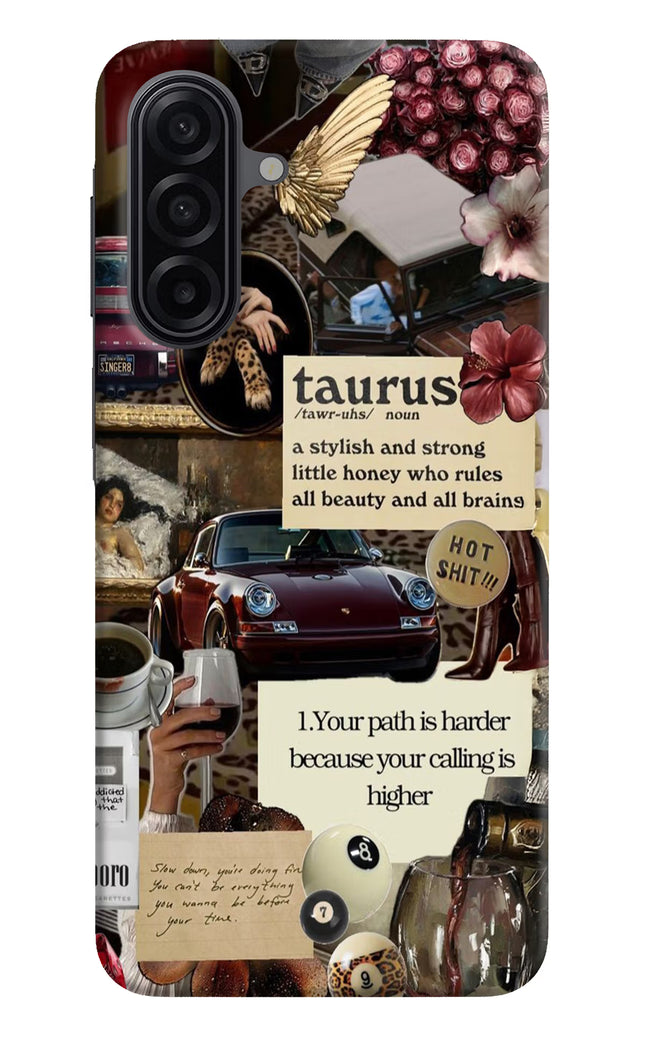 Taurus Zodiac Samsung A17 5G Hard Case Back Cover by Casekaro