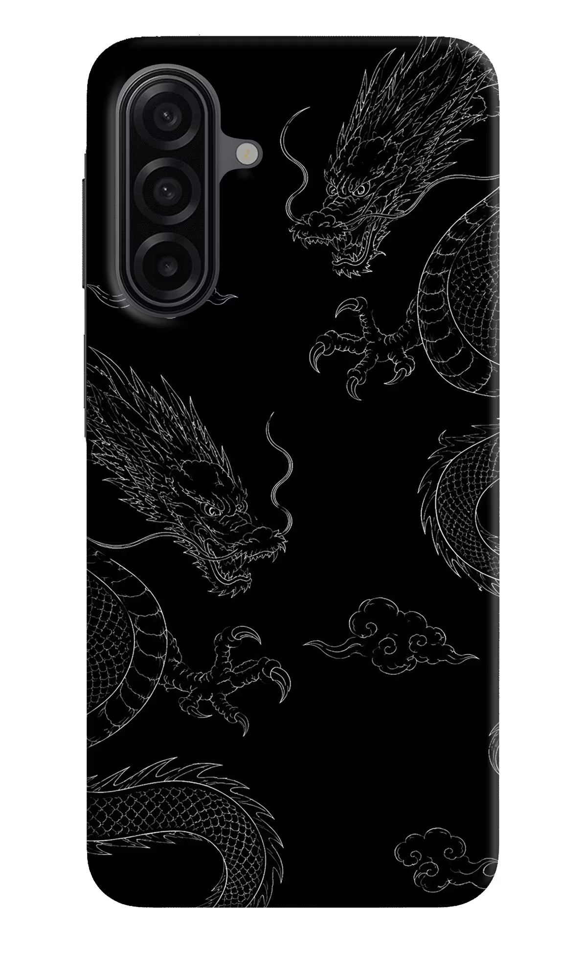 Twin Dragons Samsung A17 5G Hard Case Back Cover by Casekaro