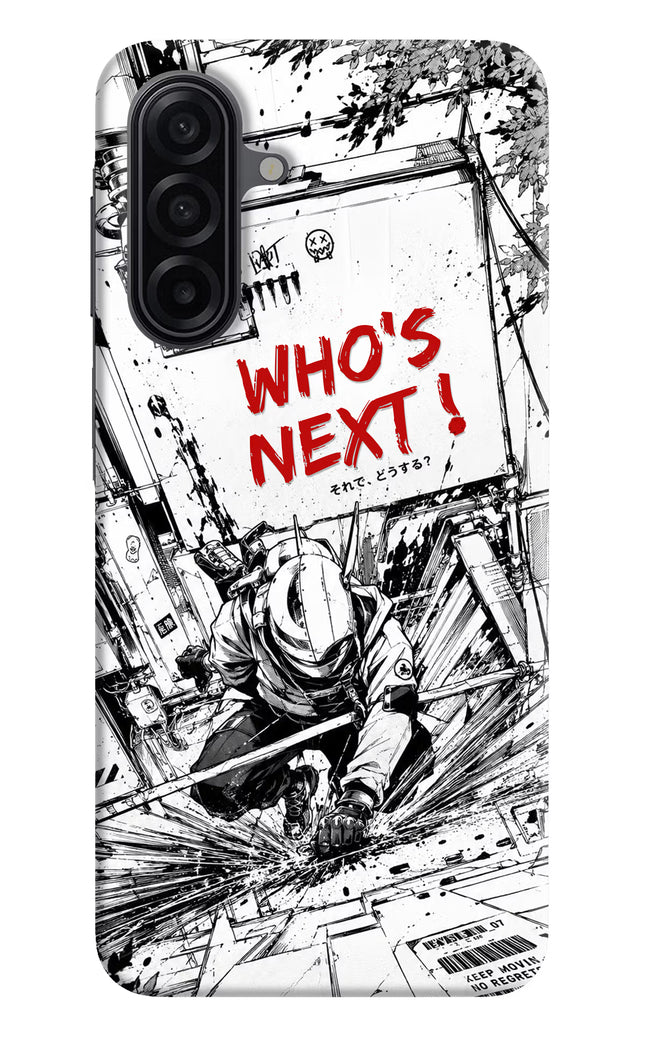 Who's Next Samsung A17 5G Hard Case Back Cover by Casekaro
