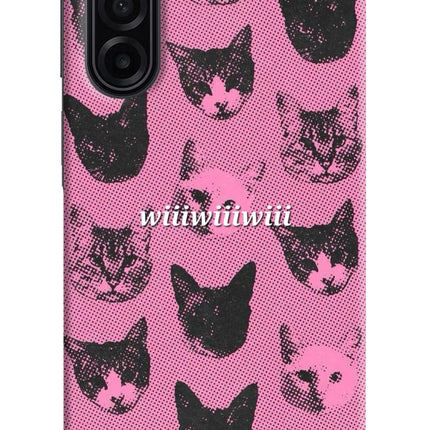 Pink Cats Samsung A17 5G Hard Case Back Cover by Casekaro