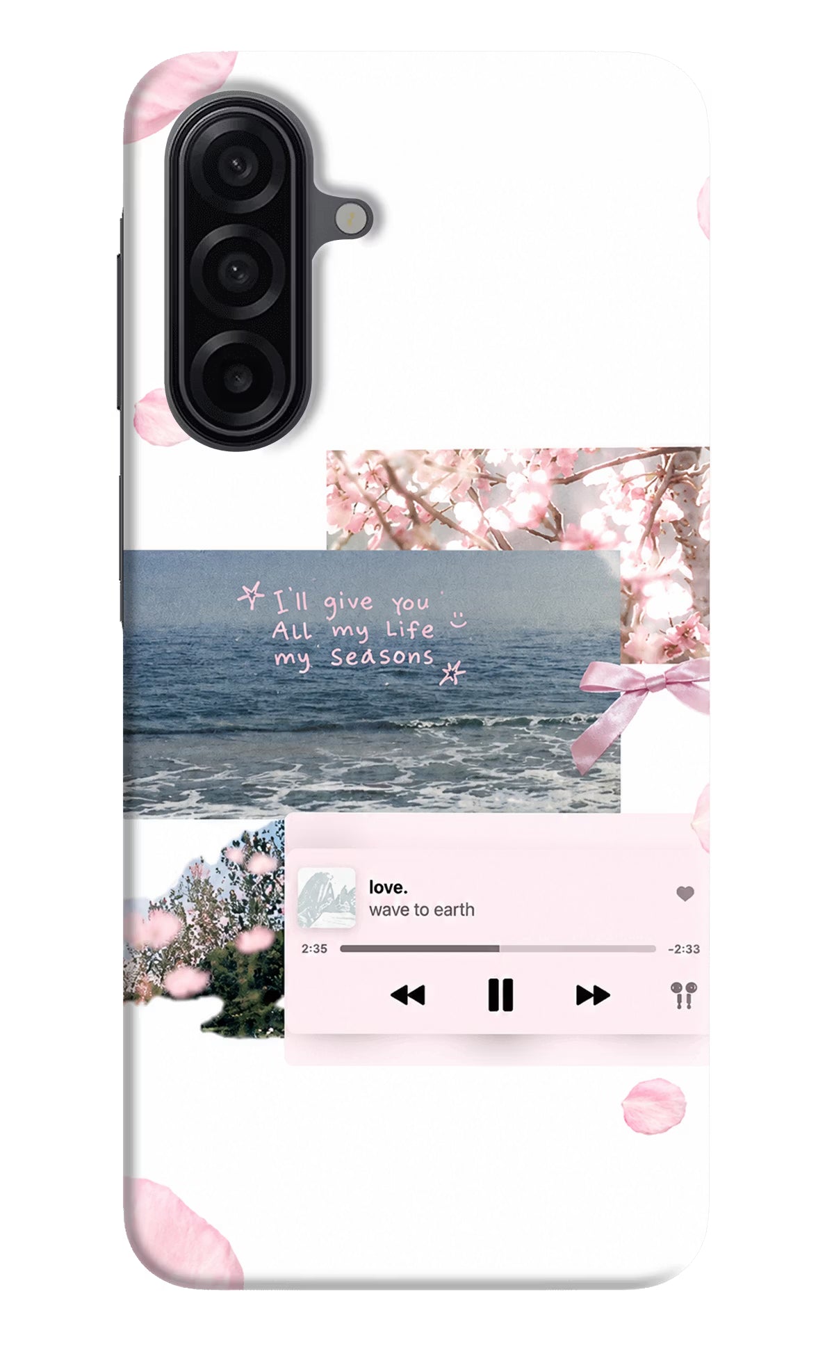 Wave to earth Samsung A17 5G Back Cover