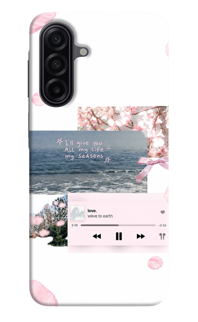 Wave to earth Samsung A17 5G Hard Case Back Cover by Casekaro