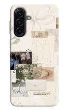 Soft Aesthetic Samsung A17 5G Hard Case Back Cover by Casekaro