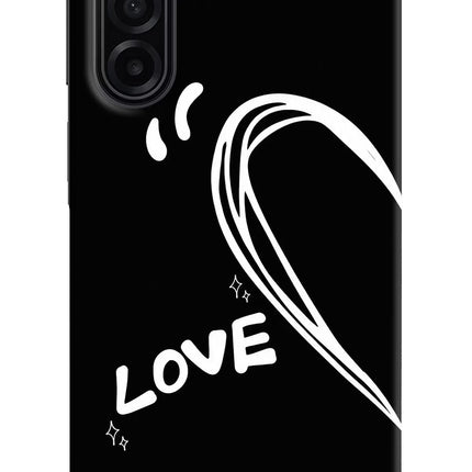 Love Line Samsung A17 5G Hard Case Back Cover by Casekaro