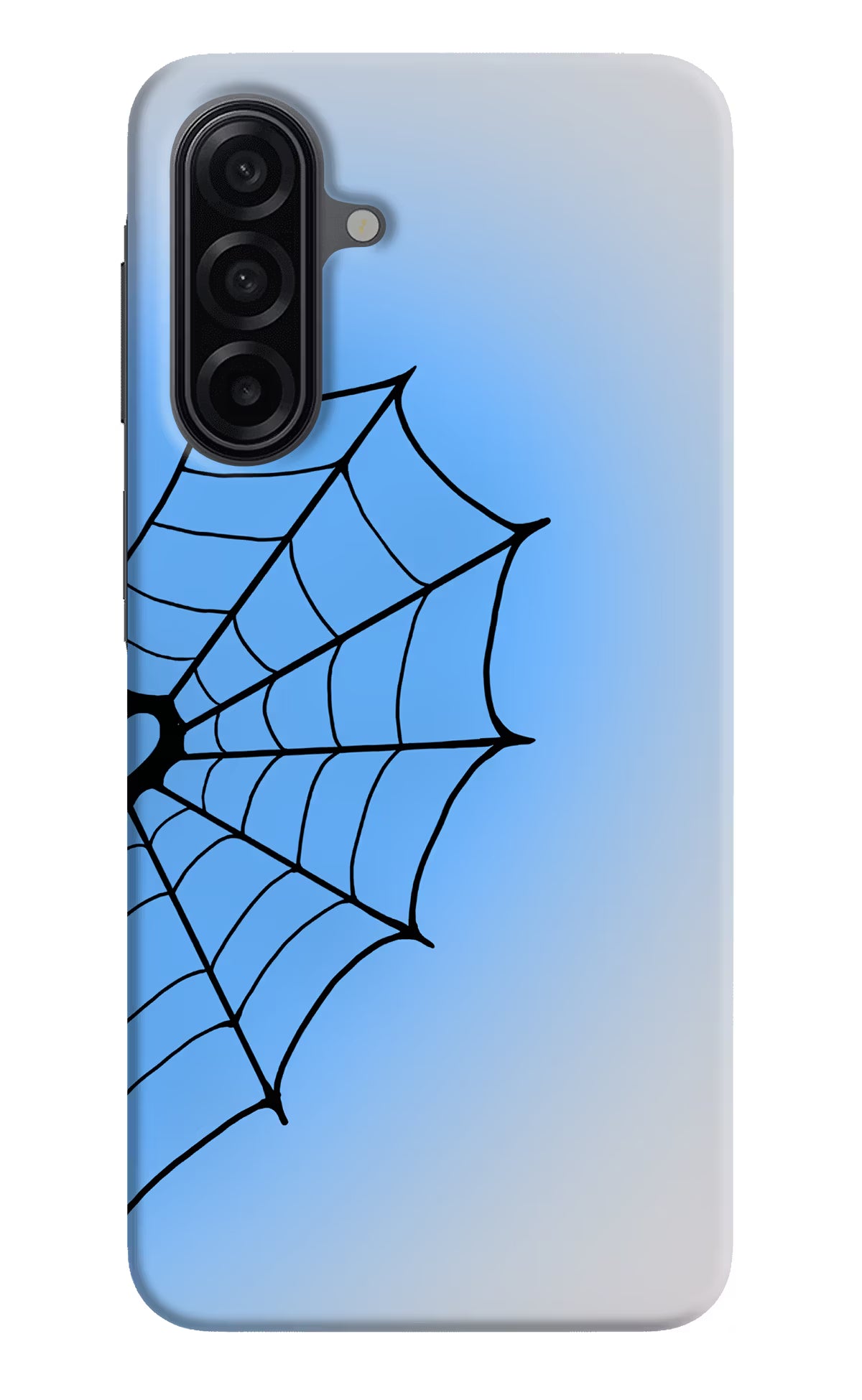 Blue Web Samsung A17 5G Back Cover