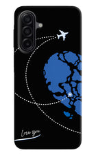 Love Orbit Samsung A17 5G Hard Case Back Cover by Casekaro