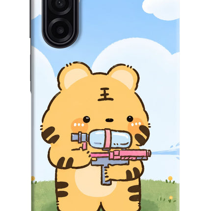 Tiger Treat Samsung A17 5G Hard Case Back Cover by Casekaro