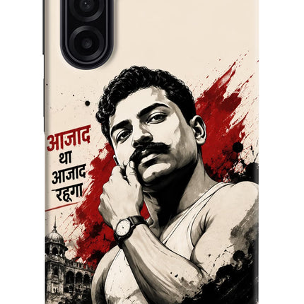 Chandrashekhar Azad Fearless Samsung A17 5G Hard Case Back Cover by Casekaro