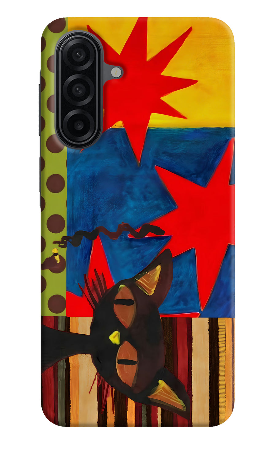 Pop Cat Samsung A17 5G Back Cover, Hard case