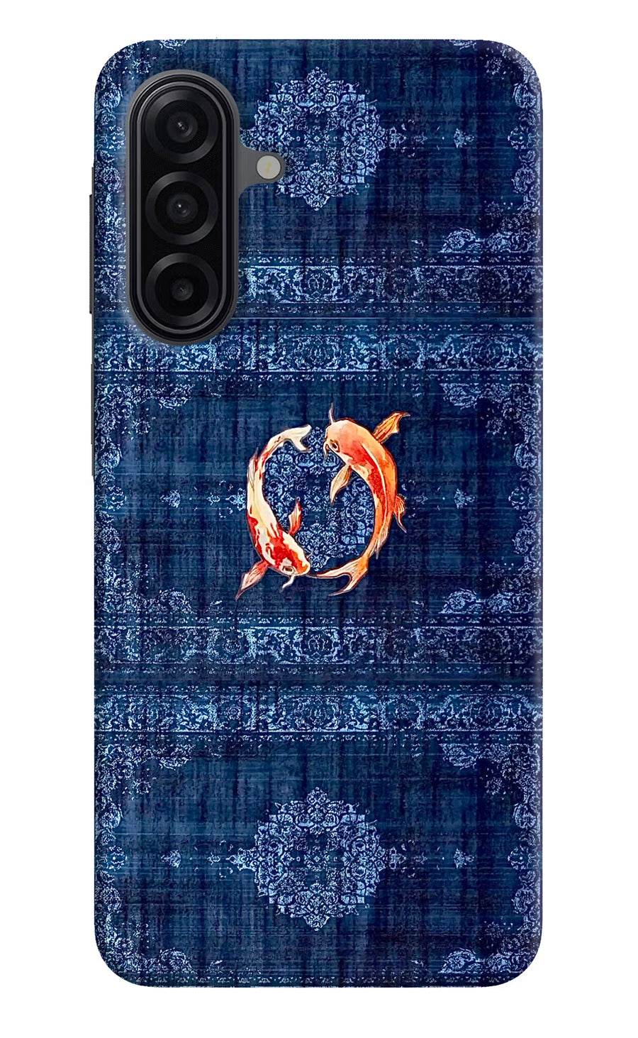 Koi Blue Samsung A17 5G Back Cover, Hard case