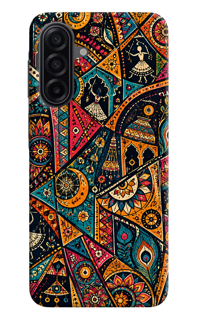 Folk Print Samsung A17 5G Hard Case Back Cover by Casekaro