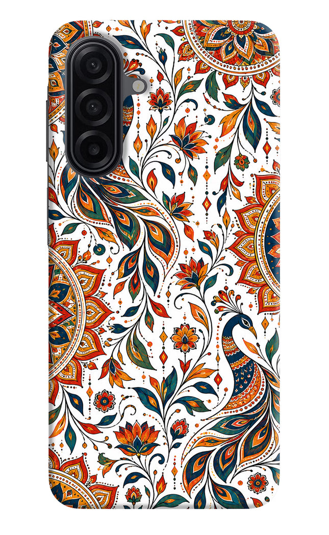 White Mayura Samsung A17 5G Hard Case Back Cover by Casekaro