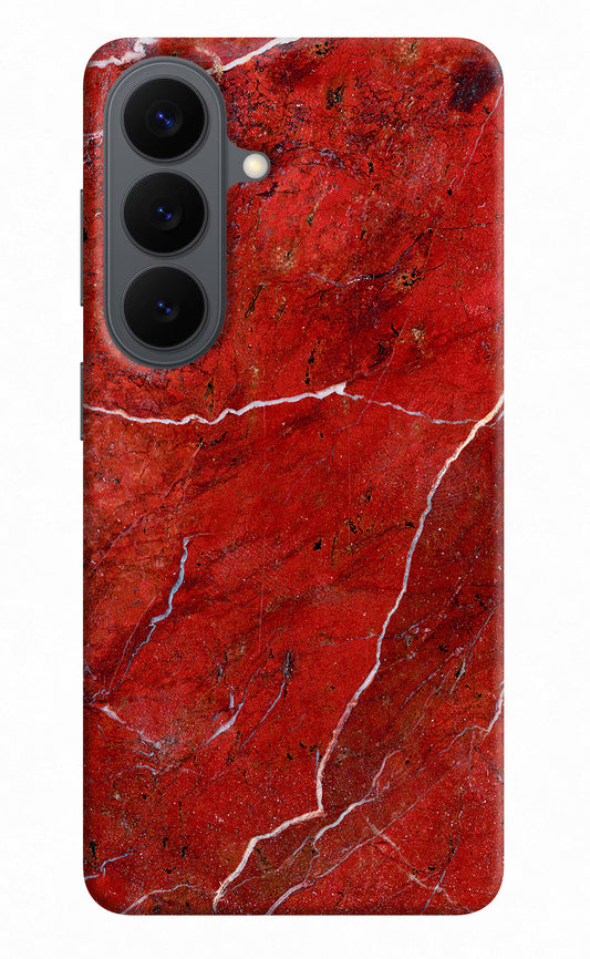 Red Marble Design Samsung S26 Back Cover