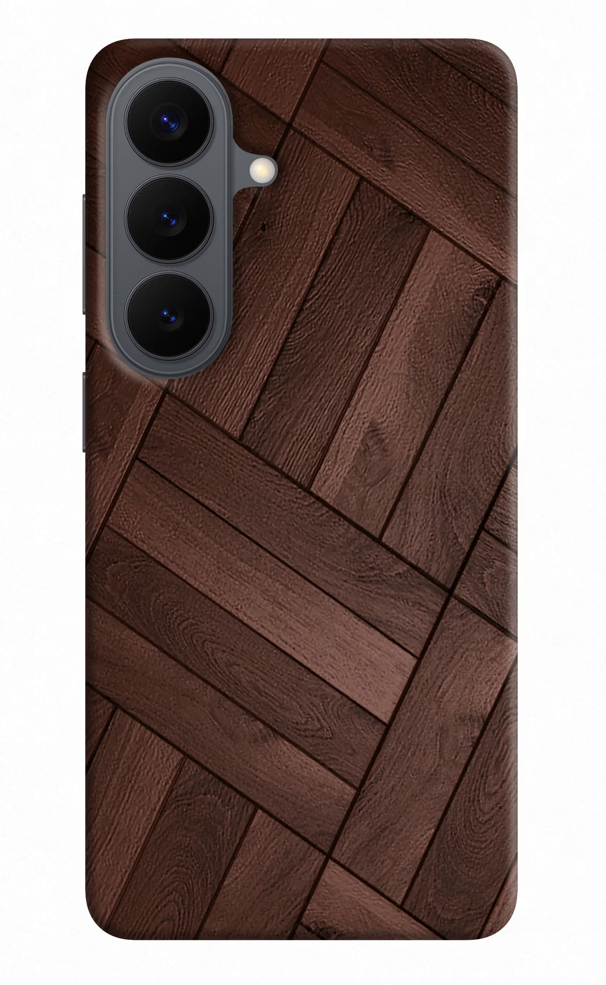 Wooden Texture Design Samsung S26 Back Cover