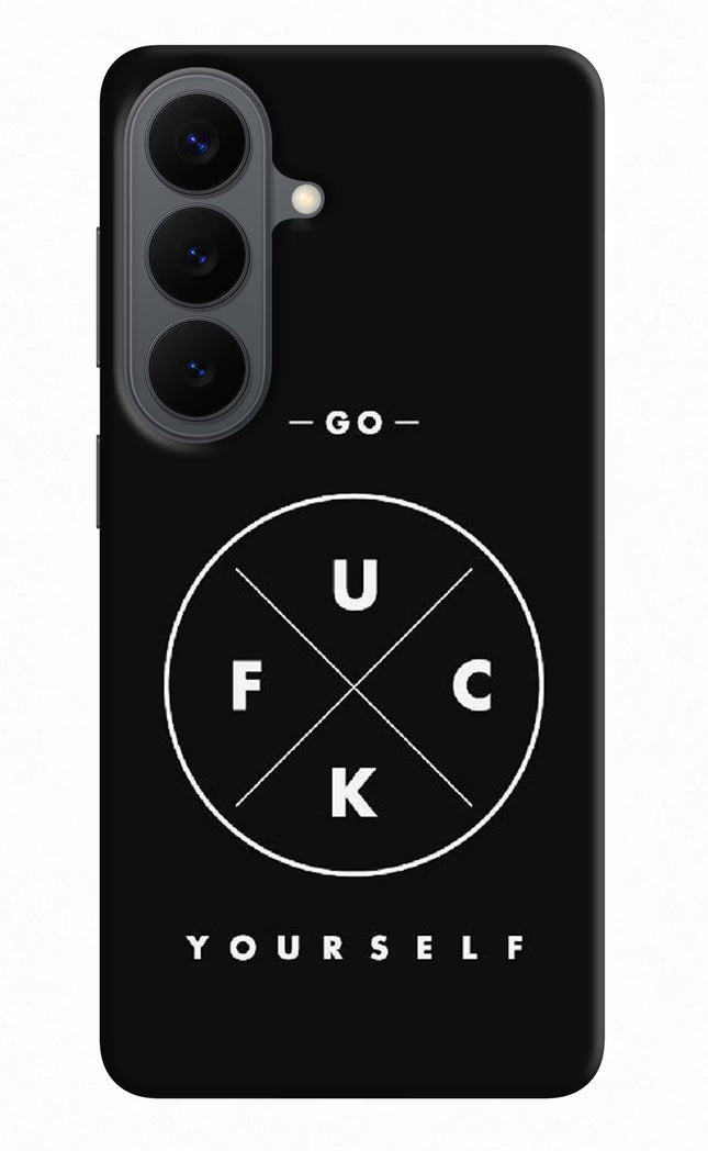 Go Fuck Yourself Samsung S26 Back Cover