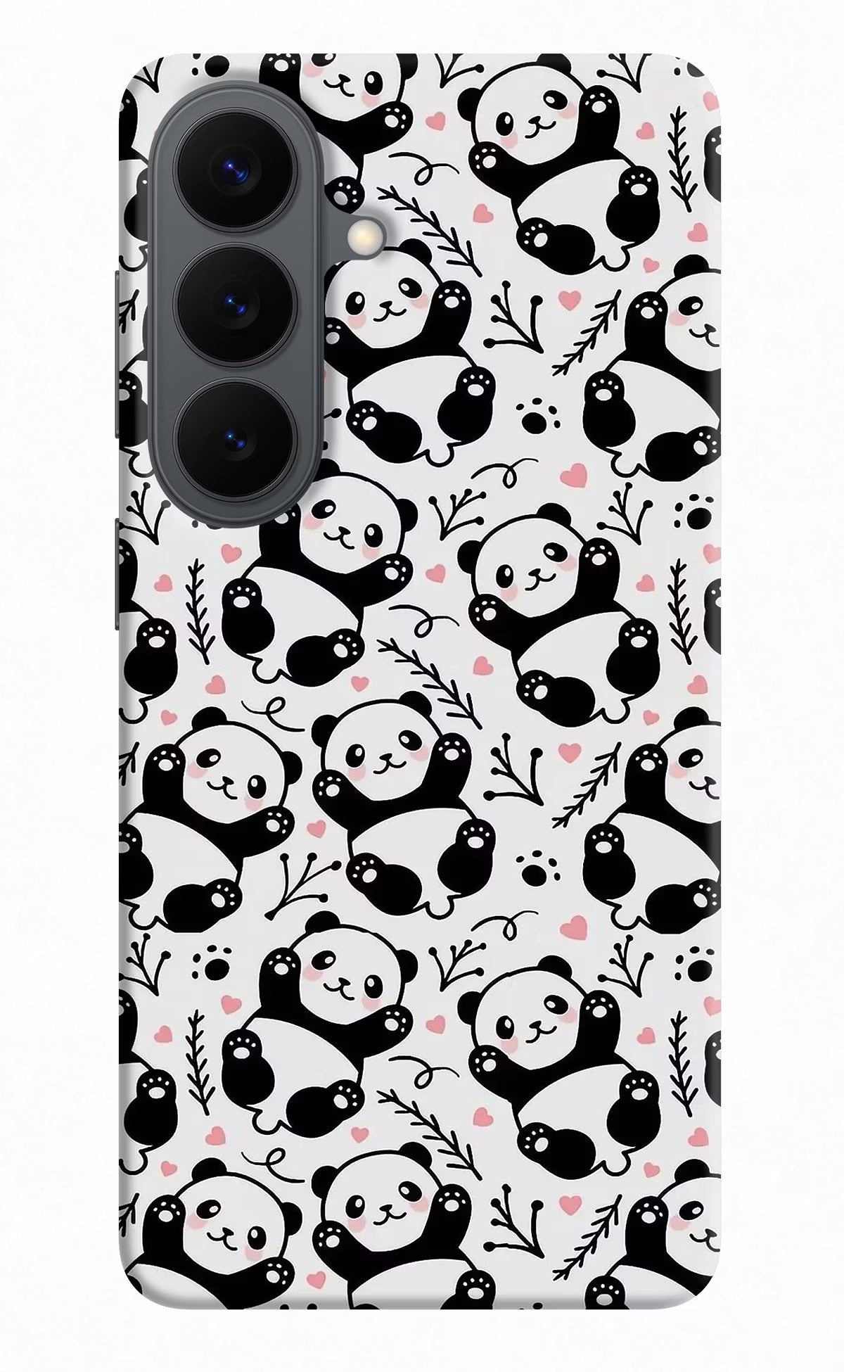 Cute Panda Samsung S26 Back Cover